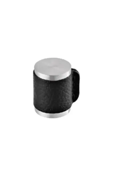 JNF STAINLESS STEEL DOOR STOP WITH LEATHER - SR.13.006 - Image 4