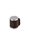 JNF STAINLESS STEEL DOOR STOP WITH LEATHER - SR.13.006