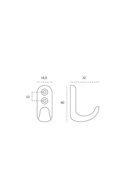 JNF WALL HOOK - IN.14.546 - Image 3