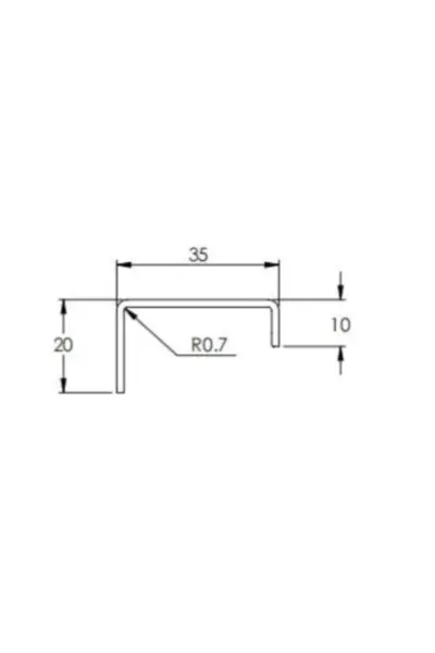 MARDECO OVERLAY KITCHEN HANDLE - 3750 - Image 3