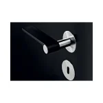 Outline Black Lever on Door
